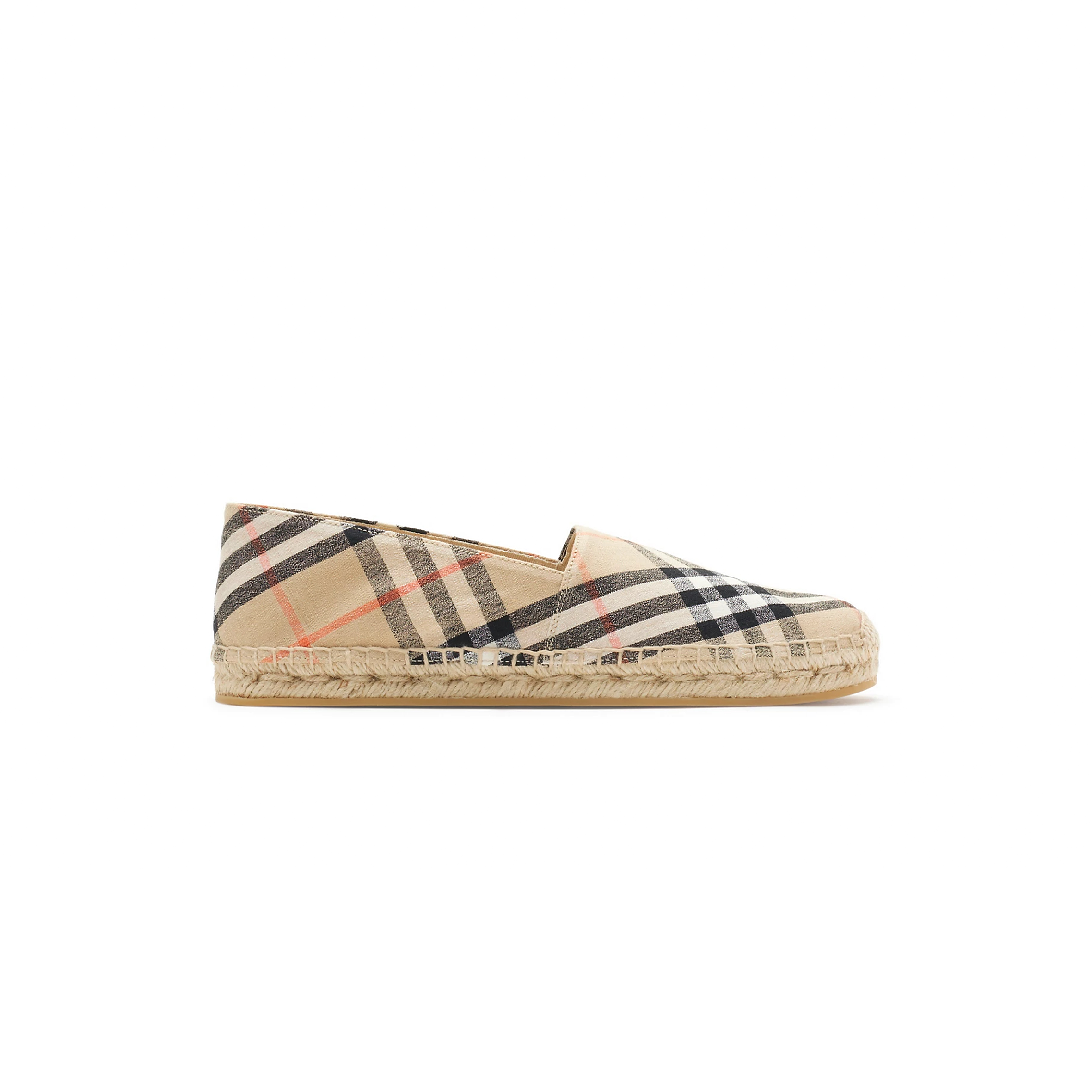 BURBERRY CHECK MEWS ESPADRILLES 81091801